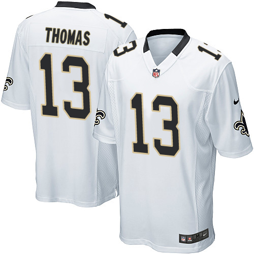 Nike Saints #13 Michael Thomas White Youth Stitched NFL Elite Jersey